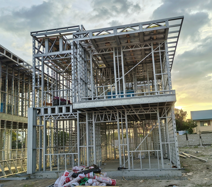 中国一带一路轻钢建筑出口介绍